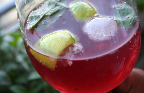 Rosé-Schorle