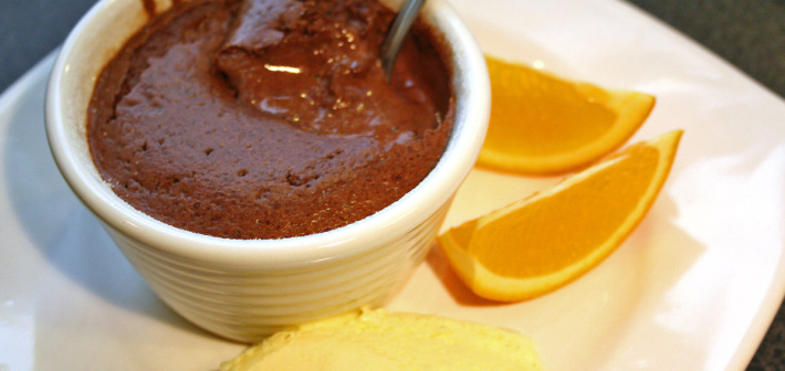 Schokoladensoufflé
