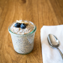 Porridge über Nacht (oder Morgenrituale)