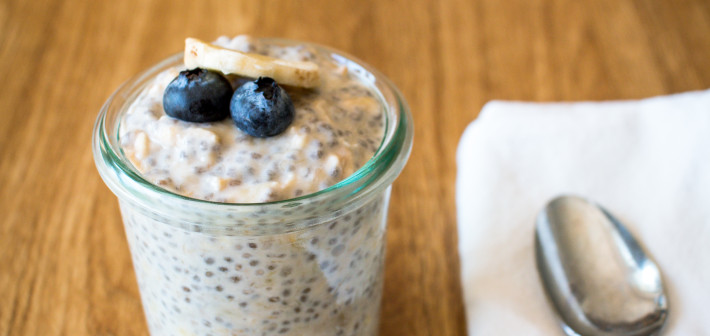 Porridge über Nacht (oder Morgenrituale)