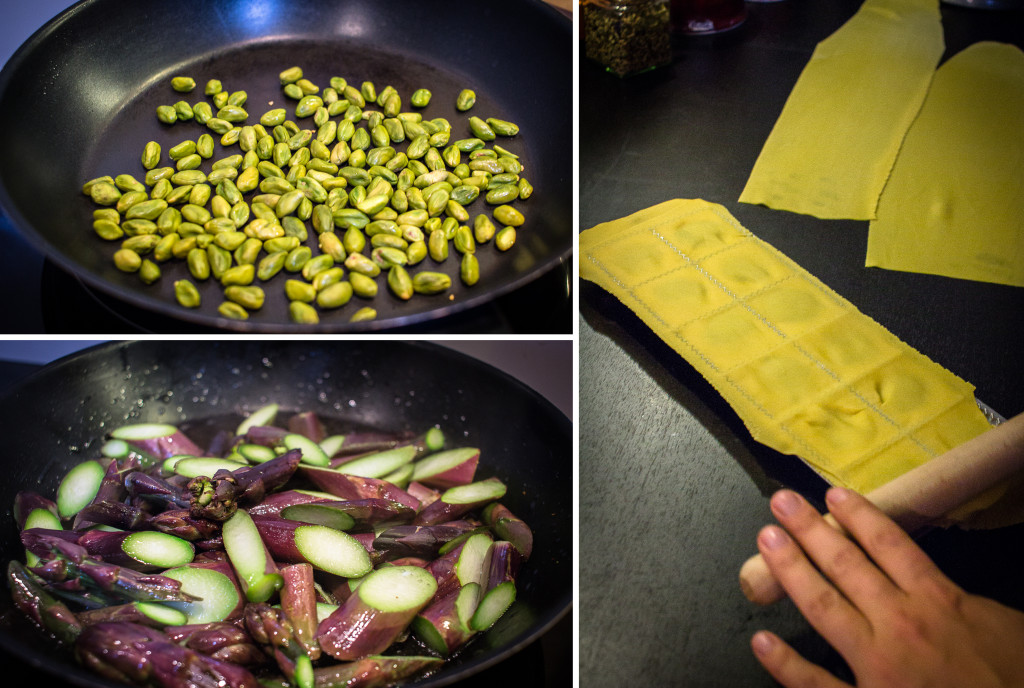 Pistazie Spargel Pasta