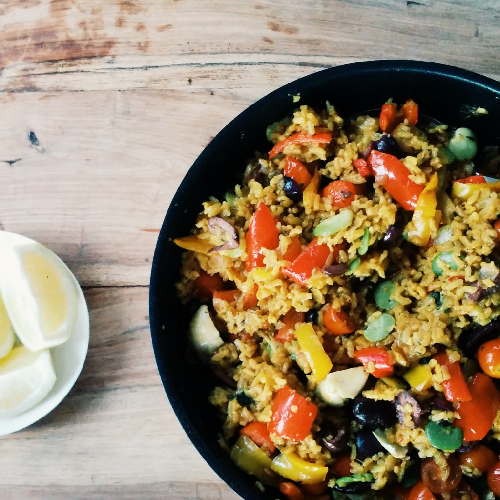 Gemüse-Paella