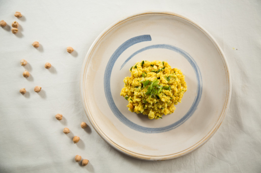 Pastasalat mit Kichererbsen