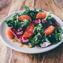Salat mit Grapefruit